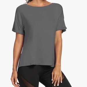 Bestisun Backless/Open Back Athletic Shirt